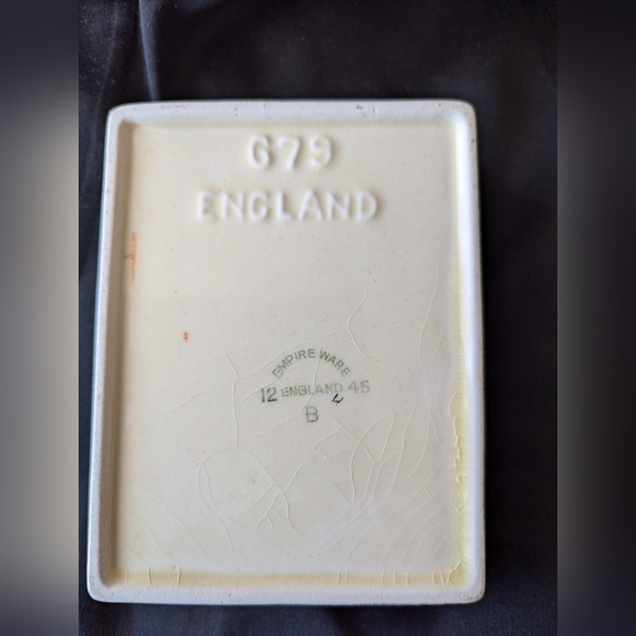 1940's Trinket Box by Empire England Porcelain - Picture 3 of 5